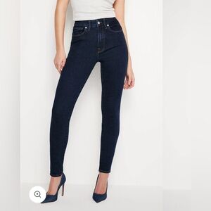 Good American Good Legs High Rise Skinny Jeans, size 6-12 Long, BNWT